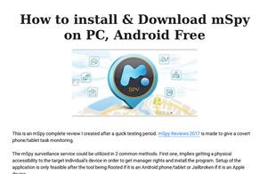 Mspy App Free Download
